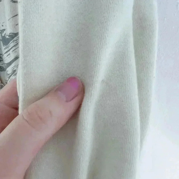 Disney Y2K Mickey Mouse White and Silver Zip Up Hoodie Women's Size 1X - Picture 6 of 8